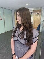 エマノン(EMANON) 福岡天神 ブリーチなしカラー ダブルカラー オリーブカラー