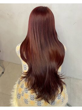 リコヘアー(LiCO HAIR) 那覇/イメチェン/ピンクベージュ/アンブレラカラー/前髪