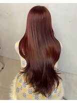 リコヘアー(LiCO HAIR) 那覇/イメチェン/ピンクベージュ/アンブレラカラー/前髪