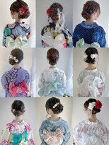 リムネ 四谷店(RIMUNE)&nbsp;浴衣ヘアアレンジ／花火大会