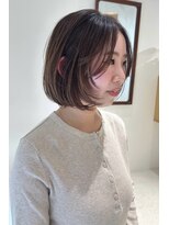 ニール 名古屋 伏見 丸の内(NEELU)&nbsp;【NEELU_RIE】レイヤーベージュ　BOB