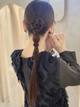 キュア(CURE)の写真/【栄・錦】ヘアセット1900円～！土曜9～14時半&日曜祝日は3300円！口コミで紹介の絶えない人気セットサロン