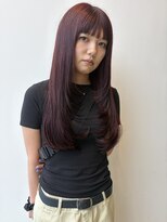 ロックス バイ マグ 松本(rocks BY MAG)&nbsp;ピンクグレープフルーツ透明感抜群こなれ大人可愛いピンクへア