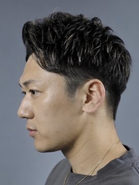 プレミアムバーバー 原宿店(PREMIUM BARBER produce by HIRO GINZA) 大人メンズのかき上げニュアンスパーマ
