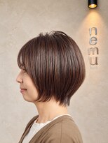 ネム 岩沼(nemu)&nbsp;髪質改善/縮毛矯正/白髪ぼかし/イルミナカラー/ショート/ボブ