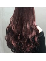 アンド バイ ヘアサロン(AND by hair salon) ピンクラベンダーカラー