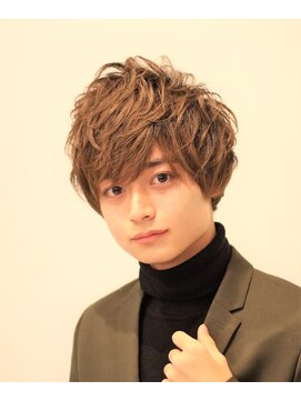 ノイセル(Noisyle) クラウドマッシュ　マット　セミウエット　ビジカジ　ツーブック