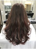 エクステでメッシュ