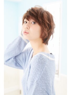 ノアパルフェ 銀座(noah parfait) 【noah parfait銀座】グレージュ似合わせカットエアリーショート