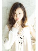 【The C 涼】愛され波ウェーブ◎柔らかミディ☆