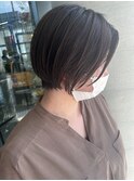 品のある前下がりショート*