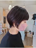 【hair design miel】大人ショートボブ