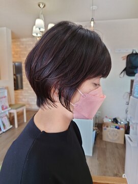 ミエル(miel) 【hair design miel】大人ショートボブ