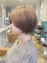 ロンド 銀座(Lond)&nbsp;【春日美月】乾かしただけ！？丸みとくびれのショート