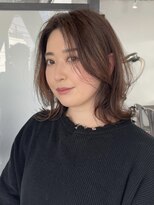 GBG 自由が丘&nbsp;《After》仕上がりスタイル【白髪ぼかし脱白髪染めハイライト 】