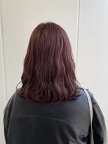 ガリカ シーム(Gallica/SEAM)&nbsp;【桑原雪音】透明感艶髪大人ピンクブラウン/暖色カラー<原宿>