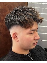 ヒロギンザ 新橋日比谷口店(HIRO GINZA)&nbsp;アップバングスキンフェード