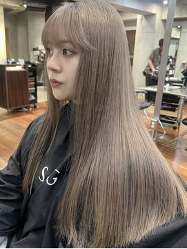 サイン 表参道(SIGN) 【ミルクティーべージュ】[ケアブリーチ/ハイトーンカラー]