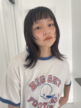 ガーデンエン 表参道(GARDEN eN) ミディアムレイヤーワイドバング