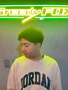 グリーディーフォックス 代々木(Greedy FOX) 波巻き/ハイライト/マッシュパーマ/ウルフ[シェービング]