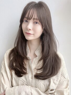 ユーフォリア 銀座(Euphoria) シアーカラー/セミディ/韓国ヘア/顔周り/透明感/くびれヘア/23