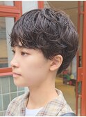 【SHARON原宿】ボーイッシュショート×マッシュ刈り上げ