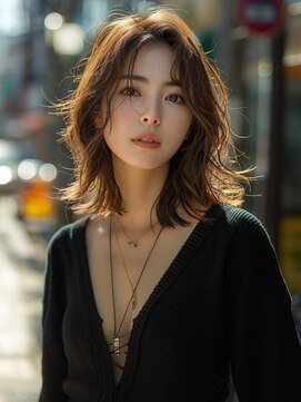 アルトリスト(Altruist Aging×HAIR&SPA) ☆イメチェンピンクベージュアンブレラカラー前髪クールショート