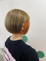 ヘアーアンドメイクアップモパ&nbsp;インナーオレンジ
