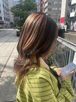 ヘアーワークス ヘルム 渋谷店(HAIR WORKS HELM)&nbsp;【HELM渋谷】アンブレラカラー