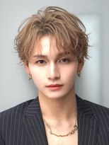 オーシャントーキョー 渋谷神南(OCEAN TOKYO)&nbsp;ニュアンスツーブロック人気センターパート