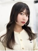 シアカラー/ワンカール/ダークアッシュ/セミディ