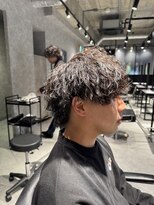 スタッド 松戸(stud. Men‘s)&nbsp;ウルフマッシュ×波巻きパーマ