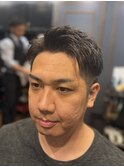ツーブロックショートスタイル