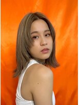 アットラップレーヴ(attrape-reve)&nbsp;10代20代30代大人かわいい艶感ミルクティーベージュ