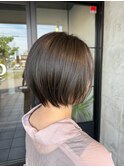 ショート/ショートボブ/大人ショート/アッシュブラウン