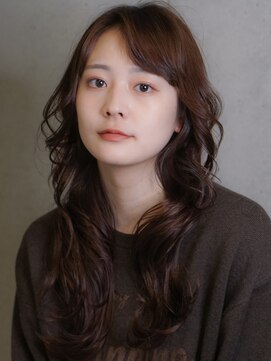 美容室 ウィズ 鎌ヶ谷店(Wiz) 大き目カール×くびれ感！ダークブラウンで作る秋冬ほっこりヘア