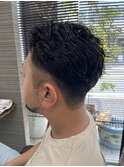 スイストパーマ フェードカット