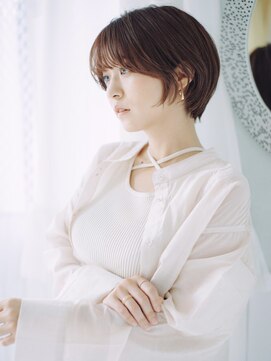 アッシュ 清瀬店(Ash) 20代30代40代『キレイめ丸みショート』Ash清瀬店