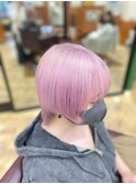 violet pink blond