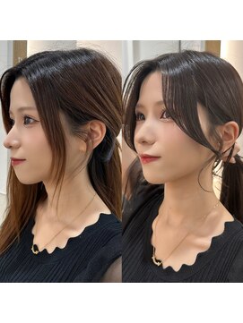 メラク(Merak) 大人可愛い×透明感カラー小顔レイヤーロング【20~40代】