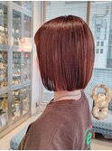 冬の乾燥対策◎髪質改善ストレートボブ×ミニボブ