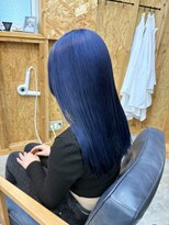 アフターニュース 新潟(afternews)&nbsp;ブルー/ダブルカラー/ケアブリーチ/髪質改善/駅南