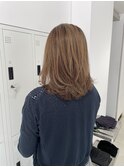 白髪ぼかしハイライト