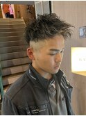 【松元担当】刈り上げジェット×メッシュ×ツイスト