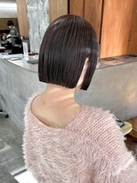 アペロ 柏(Apero)&nbsp;マロンベージュ/縮毛矯正/ミニボブ/柏美容室/イルミナカラー