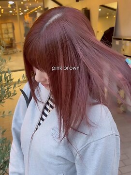 ヘアプレイスソル (HAIR PLACE SoL) 艶髪/透明感ピンクブラウン/髪質改善