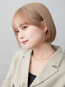 トリップバイ ニューヨークニューヨーク(Trip by NYNY) 透明感ブロンド・ミニボブ