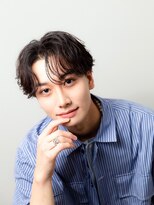 ホワイト(WHITE) ショートセンターパート コンマバング