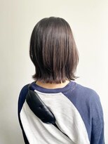 ヘアオーブロジック(HAIR orb LOGIC) 切りっぱなしボブ 縮毛矯正