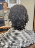 20代30代40代50代メンズミディアムパーマ